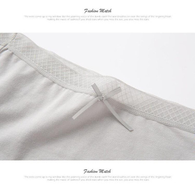 Quần Lót Hip Bow Cotton Phong Cách Hàn Quốc (Mã WL14)