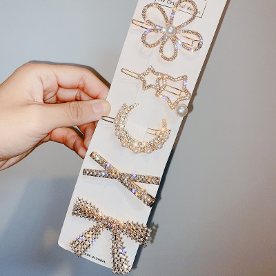 Sét 5 Kẹp Tóc Đính Đá